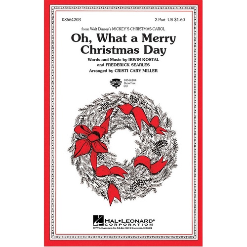 Oh What A Merry Christmas Day 2Pt (Octavo)