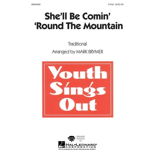 Shell Be Comin Round The Mountain 2Pt (Octavo)