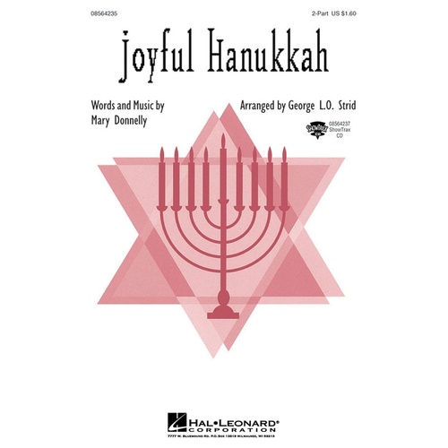Joyful Hanukkah ShowTrax CD (CD Only)