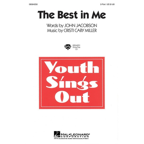 The Best In Me ShowTrax CD (CD Only)