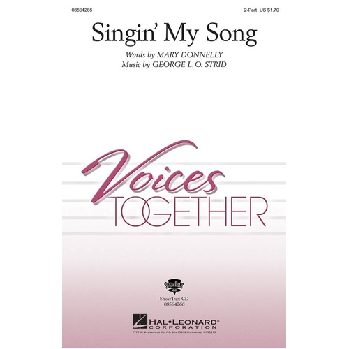 Singin My Song ShowTrax CD (CD Only)