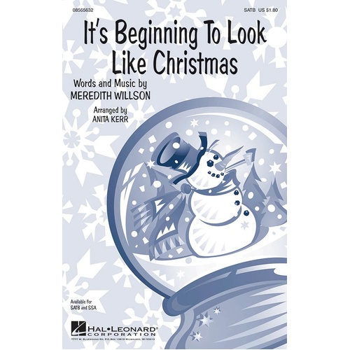 Its Beginning To Look Like Christmas SATB (Octavo)