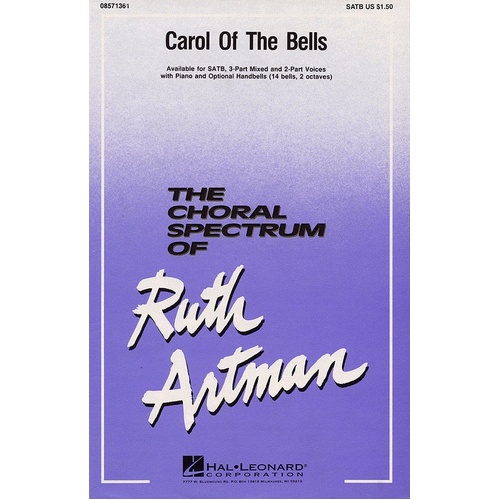 Carol Of The Bells SAB (Octavo)