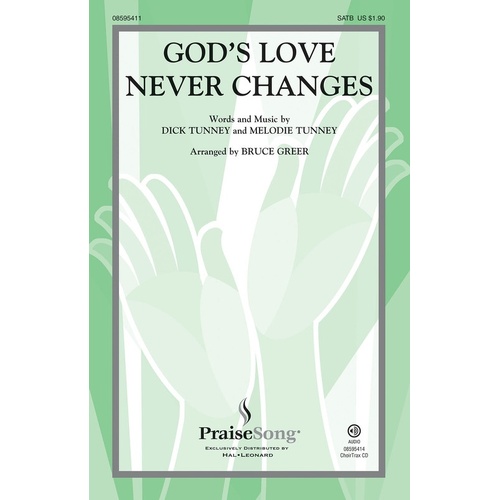 Gods Love Never Changes SATB (Octavo)