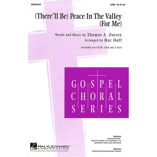 Peace In The Valley SATB (Octavo)