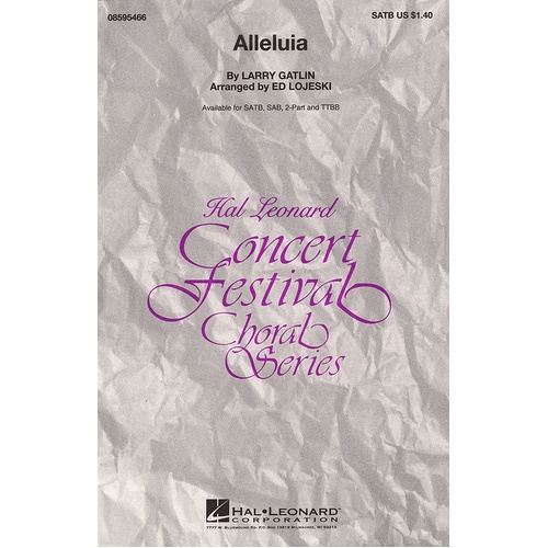 Alleluia SATB (Octavo)