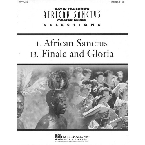African Sanctus Finale/Gloria SATB (Octavo)