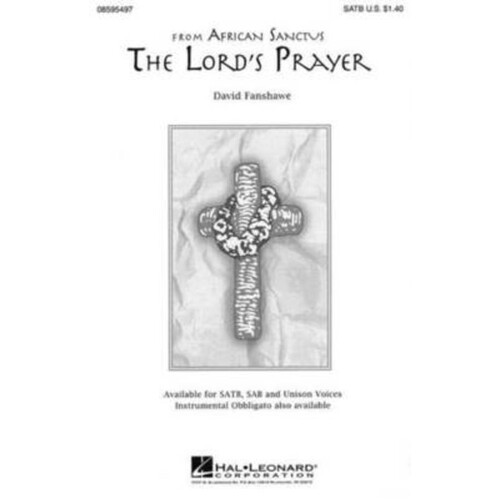 Lords Prayer (Arfican Sanctus) SAB (Octavo)