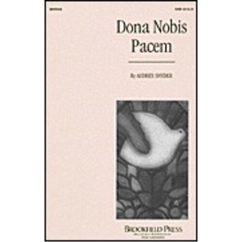 Dona Nobis Pacem 3 Pt Mixed Arr Snyder (Octavo)