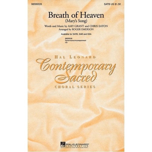 Breath Of Heaven ShowTrax CD (CD Only)