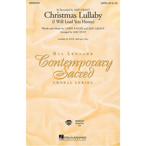 Christmas Lullaby SAB (Octavo)