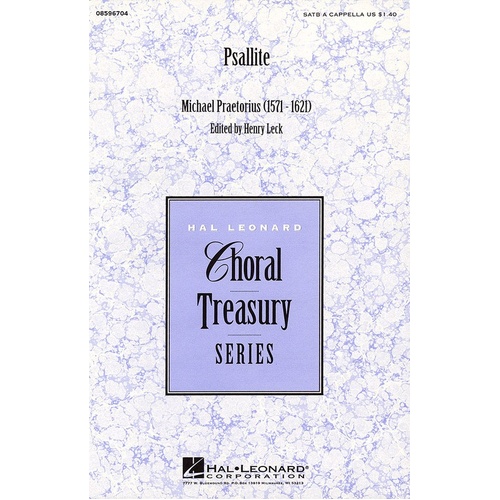 Psalite SATB A Cappella (Octavo)