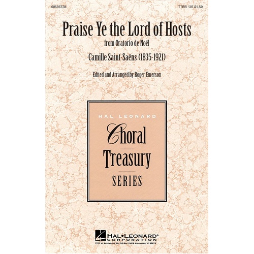 Praise Ye The Lord Of Hosts TTBB (Octavo)