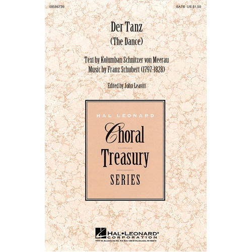 De Tanz (The Dance) SATB (Octavo)