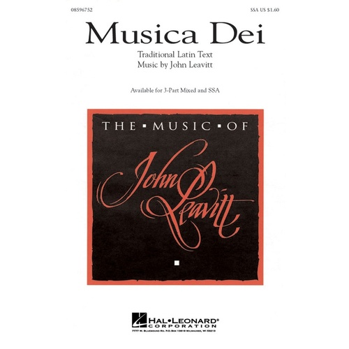 Musica Dei SSA (Octavo)