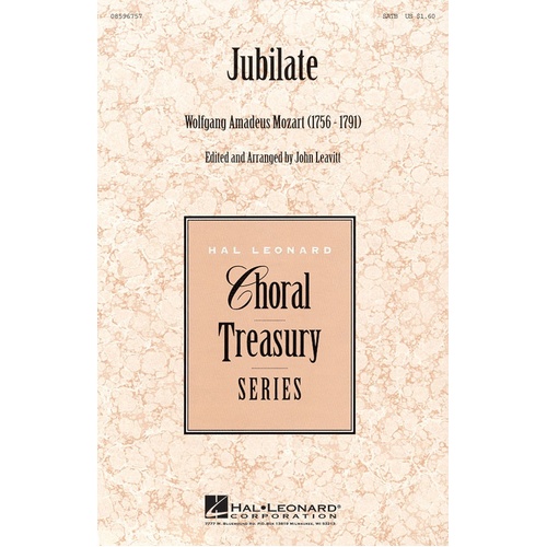 Jubilate SATB (Octavo)
