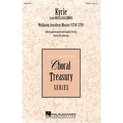 Kyrie SATB (Octavo)