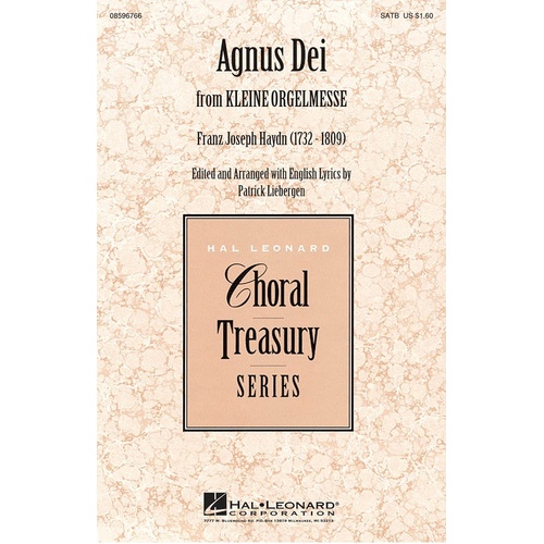 Agnus Dei SATB (Octavo)