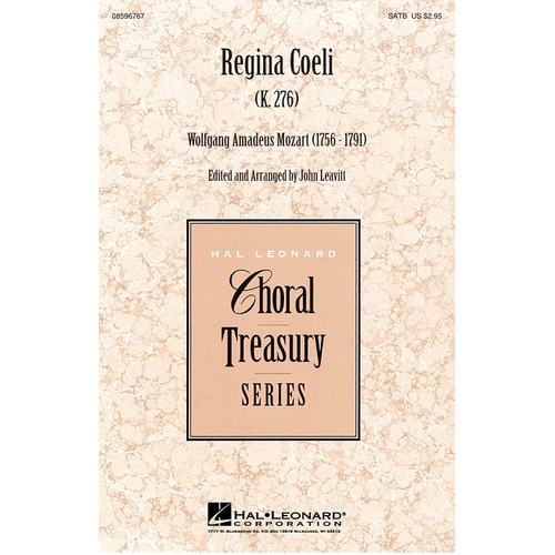 Regina Coeli SATB (Octavo)