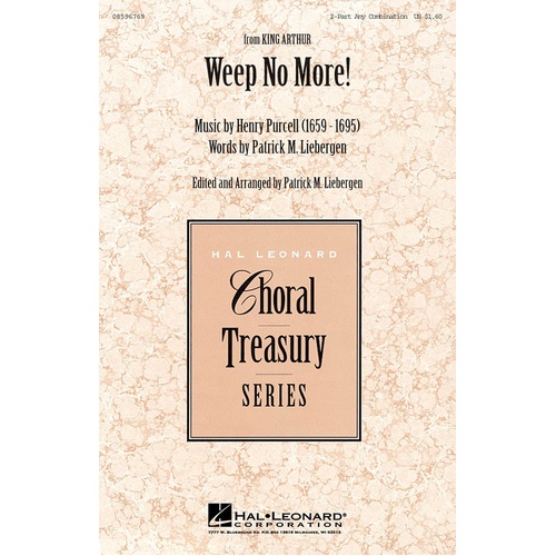 Weep No More! 2Pt Any Combination (Octavo)