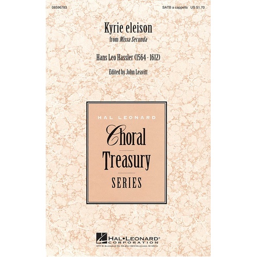 Kyrie Eleison SATB A Cappella (Octavo)