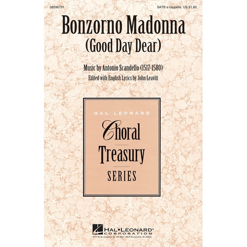Bonzorno Madonna SATB (Octavo)