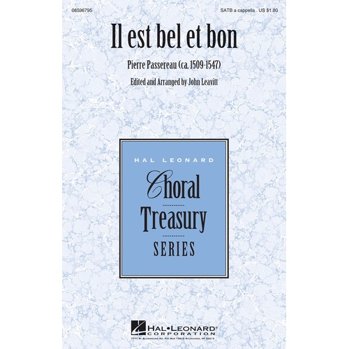 Il Est Bel Et Bon SATB (Octavo)