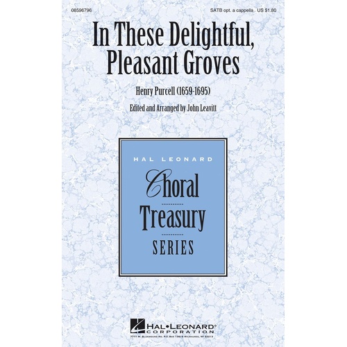 In These Delightful Pleasant Groves SATB (Octavo)