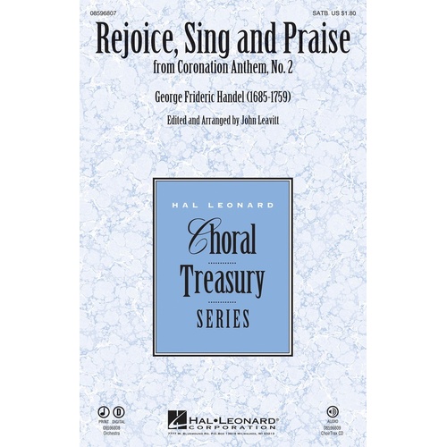 Rejoice Sing And Praise ChoirTraxCD (CD Only)
