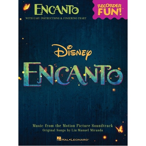 Encanto Recorder Fun Pack with Instrument and Songbook