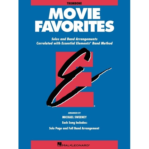 Essential Elements Movie Favorites Trombone EE