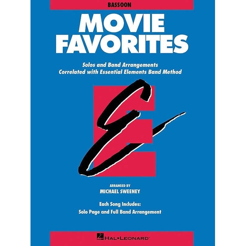 Essential Elements Movie Favorites for Bassoon