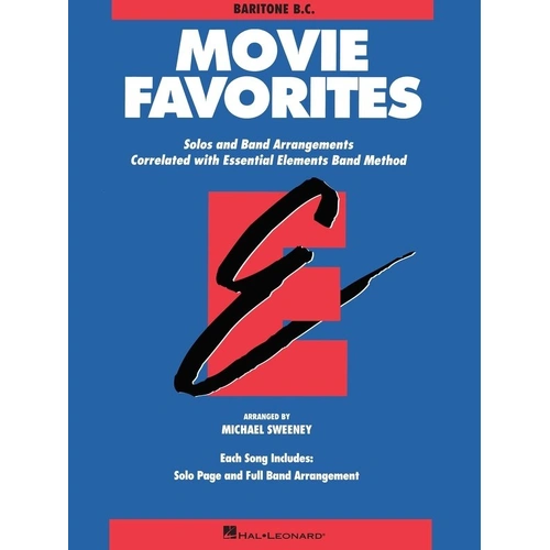 Essential Elements Movie Favorites for Baritone/Euphonium