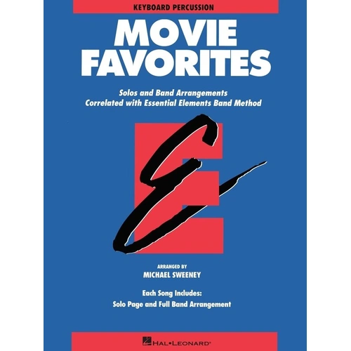 Essential Elements Movie Favorites Keyboard Percussion