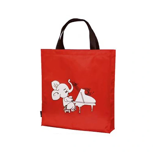 Music Carry Bag - Tall Red Elephant Piano
