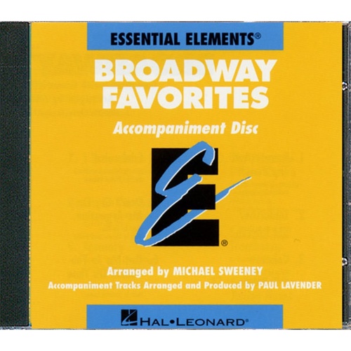 Broadway Favorites Essential Elements Band Accomp CD (CD Only)