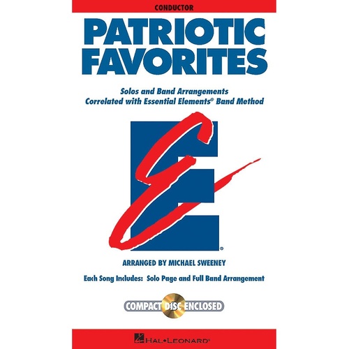 Essential Elements Patriotic Favorites Accomp CD (CD Only)