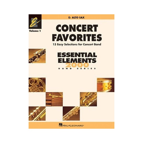 Concert Favorites Vol. 1 for Eb Alto Saxophone