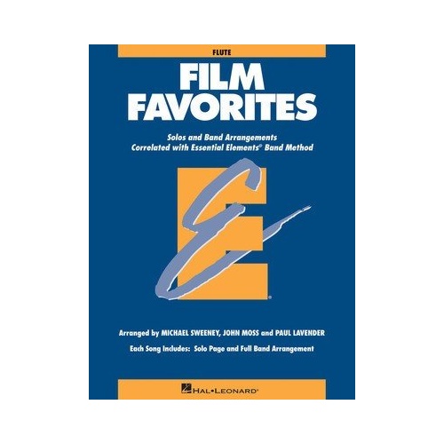 Film Favorites for Flute - 24 Pages, Hal Leonard