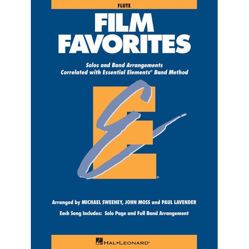 Film Favorites Flute Essential Elements (Softcover Book)