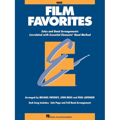 Film Favorites Oboe EE - Hal Leonard