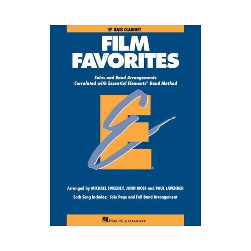 Film Favorites for Bass Clarinet (B Flat) - 24 Pages