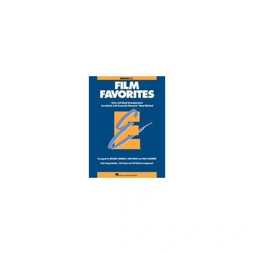 Film Favorites Baritone TC EE by Hal Leonard, 24 Pages