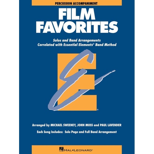 Film Favorites Percussion EE by Hal Leonard