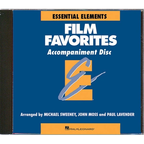 Film Favorites Accompaniment CD for Band