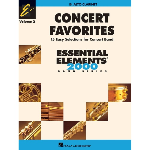 Concert Favorites Essential Elements V2 Alto Clarinet (Softcover Book)
