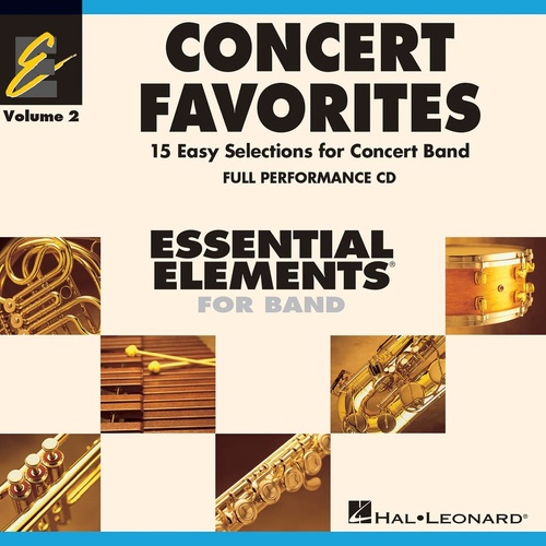Concert Favorites Essential Elements V2 Full CD (CD Only)