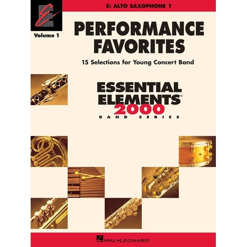 Performance Favorites Vol. 1 for Alto Saxophone 1