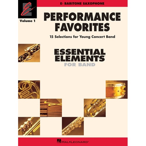 Performance Favorites EE Gr 2 V1 Bar Sax (Softcover Book)