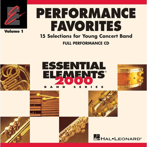 Performance Favorites EE Gr 2 V1 CD (CD Only)